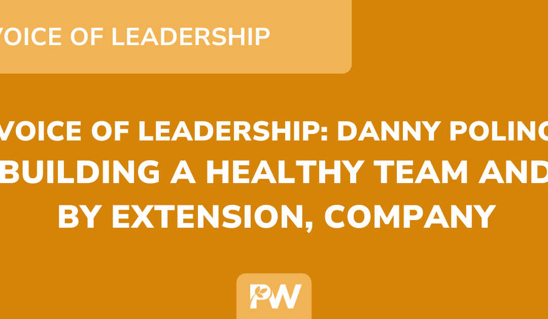 Building a Healthy Team and By Extension, Company